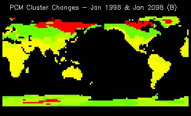 PCM Cluster Changes - Jan 1998 & Jan 2098 (B)