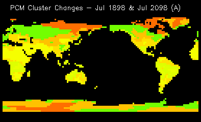 PCM Cluster Changes - Jul 1898 & Jul 2098 (A)