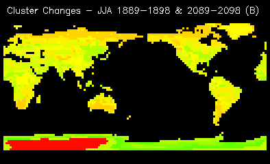 Cluster Changes - JJA 1889-1898 & 2089-2098 (B)