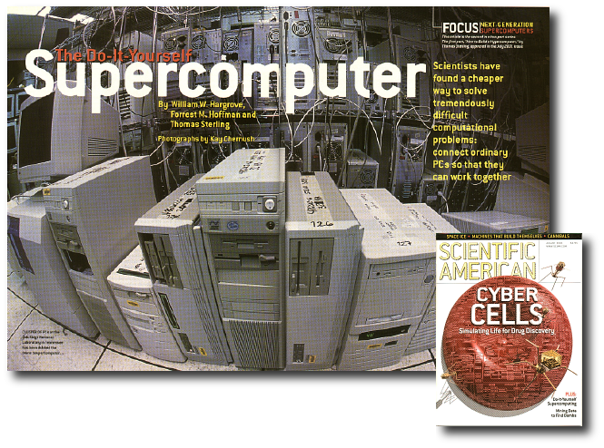 The Do-It-Yourself Soupercomputer from Scientific American, August 2001