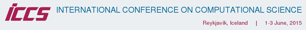 International Conference on Computational Science (ICCS 2015), Reykjavík, Iceland, June 1-3, 2015